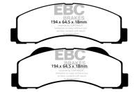 EBC 15+ Ford Expedition 3.5 Twin Turbo 2WD Greenstuff Front Brake Pads - DP61855