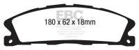 EBC - EBC 13+ Ford Explorer 3.5 Twin Turbo 4WD Greenstuff Front Brake Pads - DP61886 - Image 1
