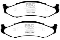 EBC - EBC 97-99 Jeep Cherokee 2.5 82mm High Rotors Extra Duty Front Brake Pads - ED91255 - Image 1