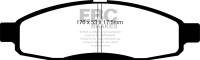 EBC - EBC 05-06 Infiniti QX56 5.6 (Bosch) Extra Duty Front Brake Pads - ED91776 - Image 1