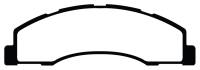 EBC - EBC 08-14 Ford Econoline E150 4.6L Extra Duty Front Brake Pads - ED93004 - Image 1