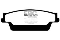 EBC - EBC 06-07 Cadillac CTS 2.8 (Sports Suspension) Ultimax2 Rear Brake Pads - UD1020 - Image 1