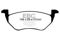 EBC - EBC 05-09 Ford Escape 2.3 Hybrid Ultimax2 Rear Brake Pads - UD1055 - Image 1