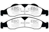 EBC - EBC 07-09 Ford Expedition 5.4 2WD Ultimax2 Front Brake Pads - UD1278 - Image 1