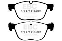 EBC 07-10 BMW X5 3.0 Ultimax2 Front Brake Pads - UD1294