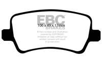 EBC 13-15 Land Rover LR2 2.0 Turbo Ultimax2 Rear Brake Pads - UD1307