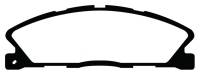 EBC - EBC 2013+ Lincoln MKT 3.5L Twin Turbo Ultimax2 Front Brake Pads - UD16111 - Image 1