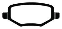 EBC - EBC 12+ Chrysler Town & Country 3.6 Ultimax2 Rear Brake Pads - UD1657 - Image 1
