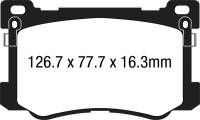 EBC - EBC 15+ Hyundai Genesis 3.8 Ultimax2 Front Brake Pads - UD1799 - Image 1