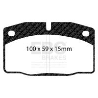 EBC 89-95 Lotus Elan (M100) 1.6 Turbo Ultimax2 Front Brake Pads - UD378