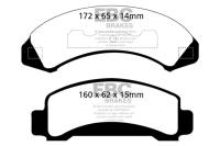 EBC - EBC 87-88 Ford Aerostar 2.3 Ultimax2 Front Brake Pads - UD387 - Image 1