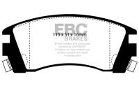 EBC - EBC 91-93 Nissan NX 2.0 Ultimax2 Front Brake Pads - UD509 - Image 1