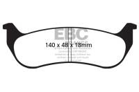 EBC - EBC 05-07 Chrysler Pacifica 3.5 Ultimax2 Rear Brake Pads - UD998 - Image 1
