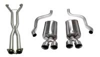 CORSA Performance - Corsa Performance 2.5in. Cat-Back Dual Rear Exit with Twin 3.5in. Polished Pro-Series Tips 14108CB - Image 1