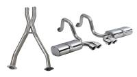 CORSA Performance - Corsa Performance 2.5in. Cat-Back Dual Rear Exit with Twin 3.5in. Polished Pro-Series Tips 14111CB - Image 1