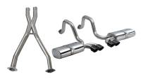 CORSA Performance - Corsa Performance 2.5in. Cat-Back Dual Rear Exit with Twin 3.5in. Black PVD Pro-Series Tips 14111CBBLK - Image 1