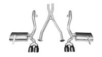 Corsa 1997-2004 Chevrolet Corvette C5 Z06 5.7L V8 Black Xtreme Cat-Back + XO Exhaust - 14114BLK