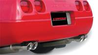 CORSA Performance - Corsa 1992-1995 Chevrolet Corvette C4 5.7L V8 LT1 Sport Cat-Back Exhaust w/ Twin 3.5in PolishedTips - 14116 - Image 2