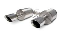 Corsa 2005-2007 Cadillac STS 4.6L Polished Touring Axle-Back Exhaust - 14157