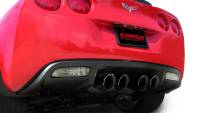 CORSA Performance - Corsa 2006-2013 Chevrolet Corvette C6 Z06 7.0L V8 Black Sport Axle-Back Exhaust - 14164BLK - Image 3