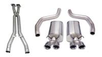 CORSA Performance - Corsa Performance 3.0in. Cat-Back Dual Rear Exit with Twin 4.0in. Polished Pro-Series Tips 14164CB1 - Image 1