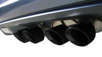 CORSA Performance - Corsa Performance 3.0in. Cat-Back Dual Rear Exit with Twin 4.0in. Black PVD Pro-Series Tips 14164CB1BLK - Image 2