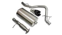 Corsa 2007-2008 Chevrolet Tahoe 5.3L V8 Black Sport Cat-Back Exhaust - 14207BLK
