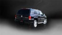 CORSA Performance - Corsa 2002-2006 Cat-Back Exhaust w/Black Twin 4in Tips 02-06 Cadillac Escalade 6.0L V8 - 14220BLK - Image 2