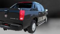 CORSA Performance - Corsa 2002-2006 Cadillac Escalade 6.0L V8 3in Cat-Back Single Side w Twin 4in Black Pro-Series Tips - 14222BLK - Image 2