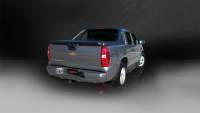 CORSA Performance - Corsa 2007-2009 Chevrolet Avalanche 6.0L V8 3in Cat-Back Single Side w Twin 4in Black Pro-SeriesTips - 14246BLK - Image 2