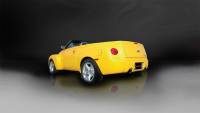 CORSA Performance - Corsa 2005-2006 Chevrolet SSR 5.3L V8 3in Cat-Back Dual Rear w Single 4in Black Pro-Series Tips - 14254BLK - Image 3