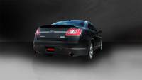 CORSA Performance - Corsa 2010-2019 Ford Taurus SHO 3.5L V6 Turbo Sport Cat-Back Exhaust w/ Dual 4in Black Tips - 14315BLK - Image 2