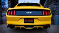 CORSA Performance - Corsa 2015-2017 Ford Mustang GT 5.0 3in Axle Back Exhaust Black Dual 4.5in Tip Sport - 14326BLK - Image 3