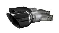 CORSA Performance - Corsa 2015-2017 Ford Mustang GT 3.0in Inlet / 4.5in Outlet Black PVD Tip Kit (For Corsa ExhaustOnly) - 14346BLK - Image 1