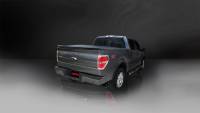 CORSA Performance - Corsa 2010-2010 Ford F-150 Raptor 5.4L V8 Black Sport Cat-Back Exhaust - 14388BLK - Image 3