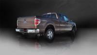 CORSA Performance - Corsa 2011-2014 Ford F-150 EcoBoost 3.5L V6 Polished Sport Cat-Back Exhaust - 14392 - Image 3