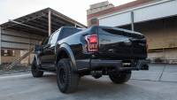 CORSA Performance - Corsa 2017-2020 Ford F-150 Raptor 3.5L Sport Cat-Back Dual Rear Exit w/ 5in Gunmetal Tip - 14397GNM - Image 3