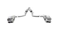 CORSA Performance - Corsa 2014-2014 Dodge Challenger SRT-8 6.4L V8 Manual Polished Xtreme Cat-Back Exhaust - 14424 - Image 1