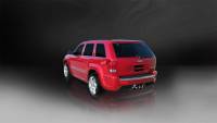 CORSA Performance - Corsa 2006-2010 Jeep Grand Cherokee 6.1L V8 Polished Sport Cat-Back Exhaust - 14451 - Image 3