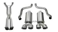 CORSA Performance - Corsa Performance 2.5in. Cat-Back Dual Rear Exit with Twin 3.5in. Polished Pro-Series Tips 14469CB6 - Image 1