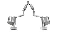 Corsa 2011-2014 Dodge Challenger R/T 5.7L V8 Polished Xtreme Cat-Back Exhaust - 14529