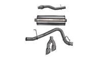 Corsa 2015-2020 GMC Yukon XL 1500 5.3L V8 3in Cat-Back Single Side Exit Twin 4in Polished Tips - 14748