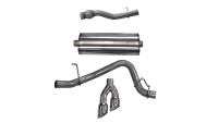 Corsa 2015-2020 GMC Yukon Denali XL 6.2L V8 3in Cat-Back Single Side Exit Twin 4in Polished Tips - 14749