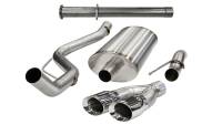 Corsa 2011-2014 Ford F-150 Raptor 6.2L V8 145in Wheelbase Polished Xtreme Cat-Back Exhaust - 14760