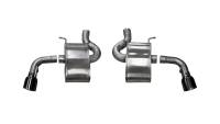 Corsa 2016-2024 Chevrolet Camaro SS 6.2L V8 2.75in Black Xtreme Axle-Back Exhaust Dual Rear Exit - 14785BLK