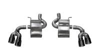 Corsa 2017-2024 Chevrolet Camaro SS 6.2L V8 2.75in Black Sport Axle-Back Exhaust - 14786BLK