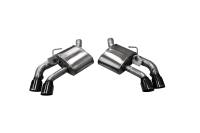 CORSA Performance - Corsa 2016-24 Chevrolet Camaro SS/ZL1 6.2L V8 Black Xtreme Axle-Back Exhaust (w/ Factory NPP Valve) - 14789BLK - Image 1