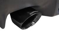 CORSA Performance - Corsa 2008-2015 Mitsubishi Lancer Evolution X Sedan 2.0L Black Sport Dual Rear Cat-Back Exhaust - 14858BLK - Image 2