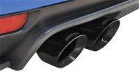 CORSA Performance - Corsa 2008-2014 Subaru Impreza Hatchback STI 2.5L Turbo Manual Black Sport Cat-Back Exhaust - 14862BLK - Image 2