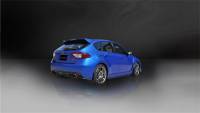 CORSA Performance - Corsa 2008-2014 Subaru Impreza Hatchback STI 2.5L Turbo Manual Black Sport Cat-Back Exhaust - 14862BLK - Image 3